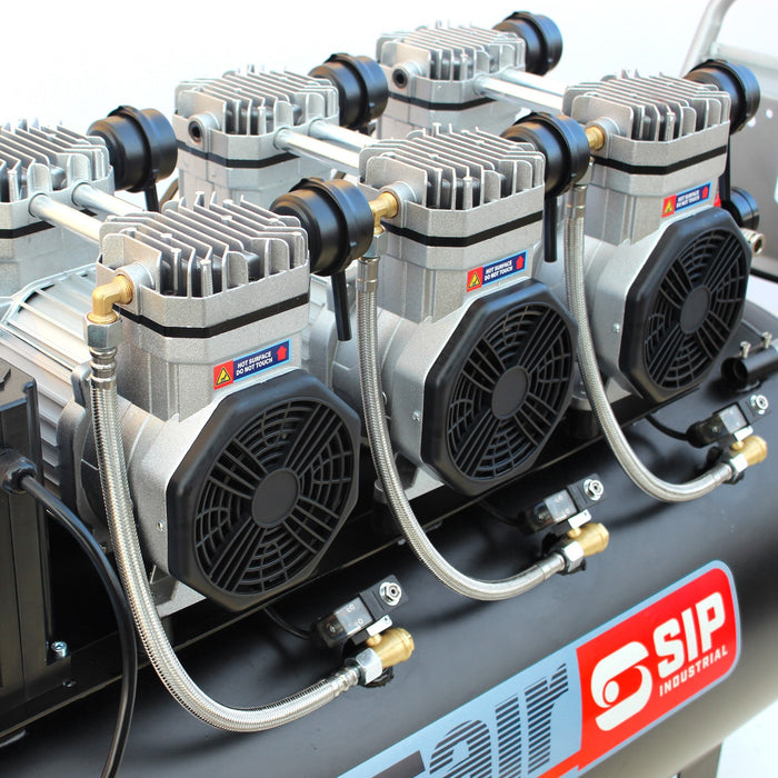 SIP 05498 QT DD 4.5HP 200Ltr Ultra Low Noise Air Compressor (22.8CFM)