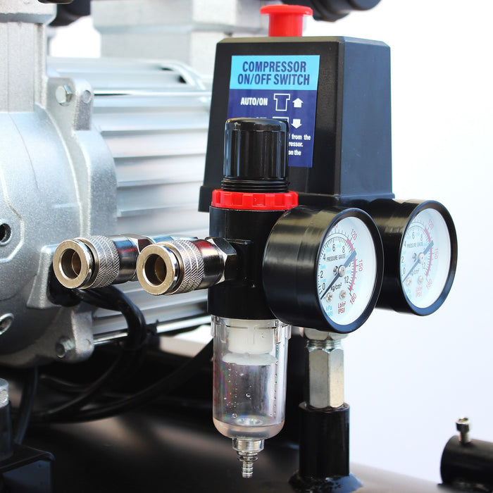 SIP 05498 QT DD 4.5HP 200Ltr Ultra Low Noise Air Compressor (22.8CFM)