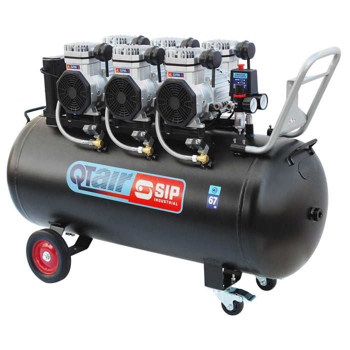 SIP 05498 QT DD 4.5HP 200Ltr Ultra Low Noise Air Compressor (22.8CFM)