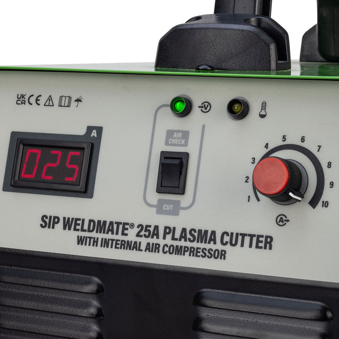 SIP 05683 Weldmate 25A Plasma Cutter with Internal Compressor (Cuts 8mm)