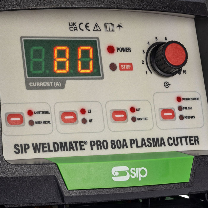 SIP 05689 Weldmate Pro 80A Plasma Cutter (Cuts 30mm) 400v