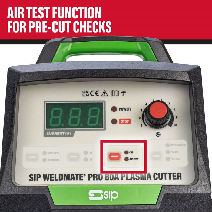 SIP 05689 Weldmate Pro 80A Plasma Cutter (Cuts 30mm) 400v