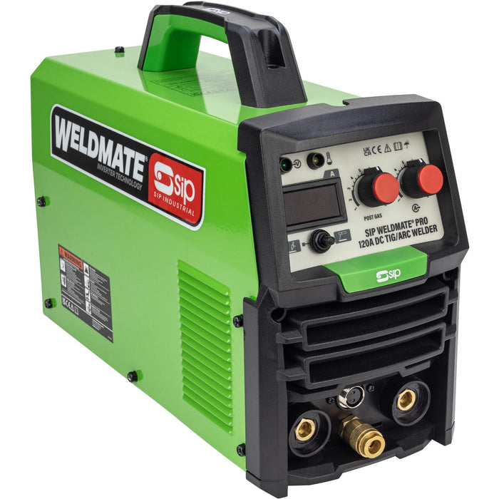 SIP 05693 Weldmate Pro 120amp DC Tig/ Arc Inverter Welder (HF)