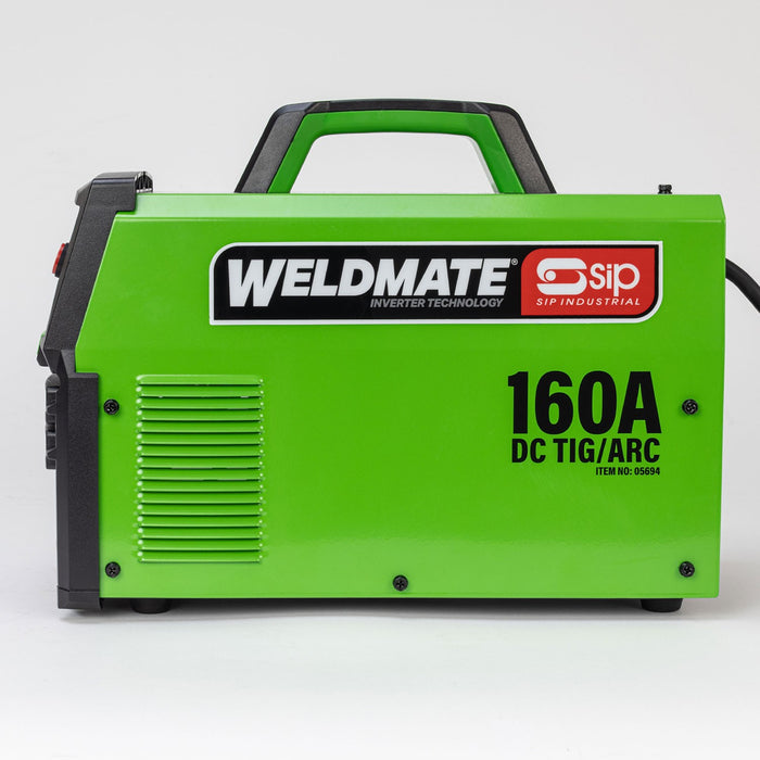 SIP 05694 Weldmate Pro 160amp DC Tig/ Arc Inverter Welder (HF)