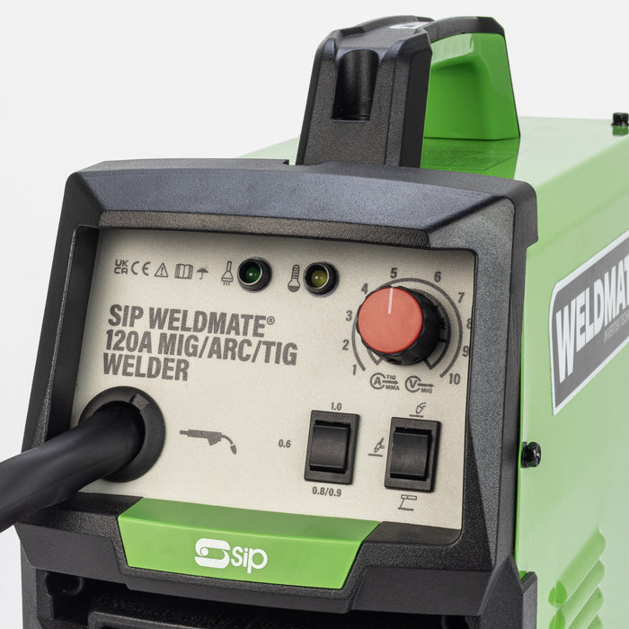 SIP 05731 Weldmate 120A Mig/ Arc/ Tig Welder