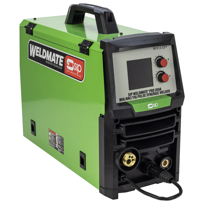 SIP 05735 Weldmate Pro 200A Mig/ Arc/ Tig PULSE Synergic Welder