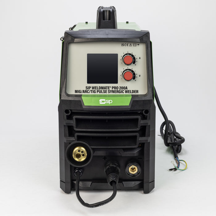 SIP 05735 Weldmate Pro 200A Mig/ Arc/ Tig PULSE Synergic Welder