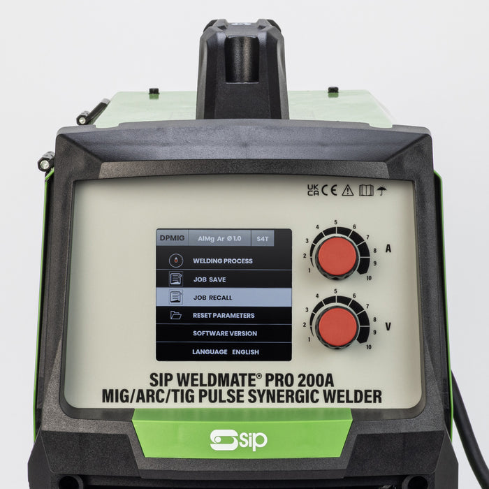 SIP 05735 Weldmate Pro 200A Mig/ Arc/ Tig PULSE Synergic Welder