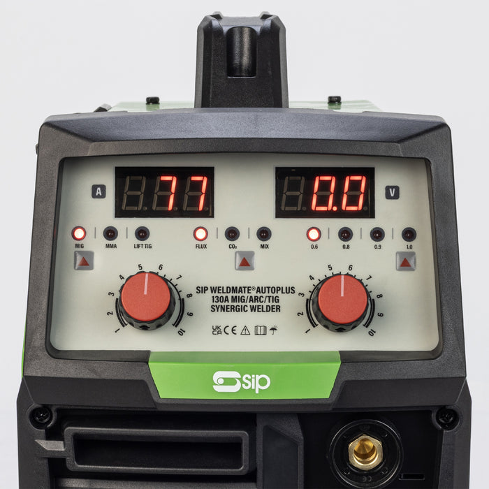 SIP 05737 Weldmate Autoplus 130A Mig/ Arc/ Tig Synergic Welder