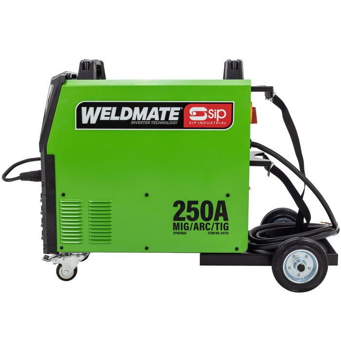 SIP 05751 Weldmate Autoplus 250A Mig/ Arc/ Tig Synergic Welder