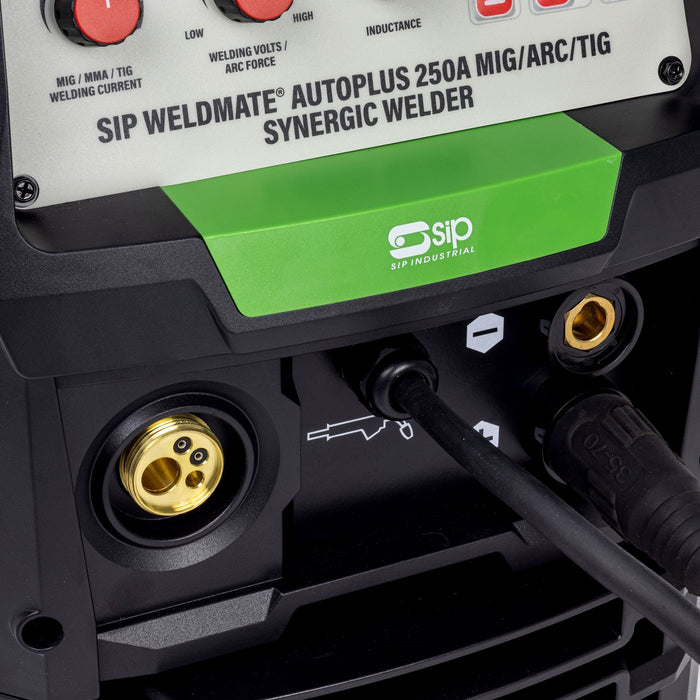 SIP 05751 Weldmate Autoplus 250A Mig/ Arc/ Tig Synergic Welder