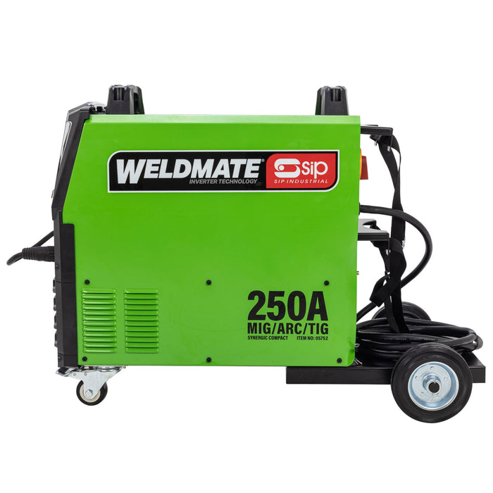 SIP 05752 Weldmate® PRO 250A Mig/Arc/Tig Synergic Compact Welder