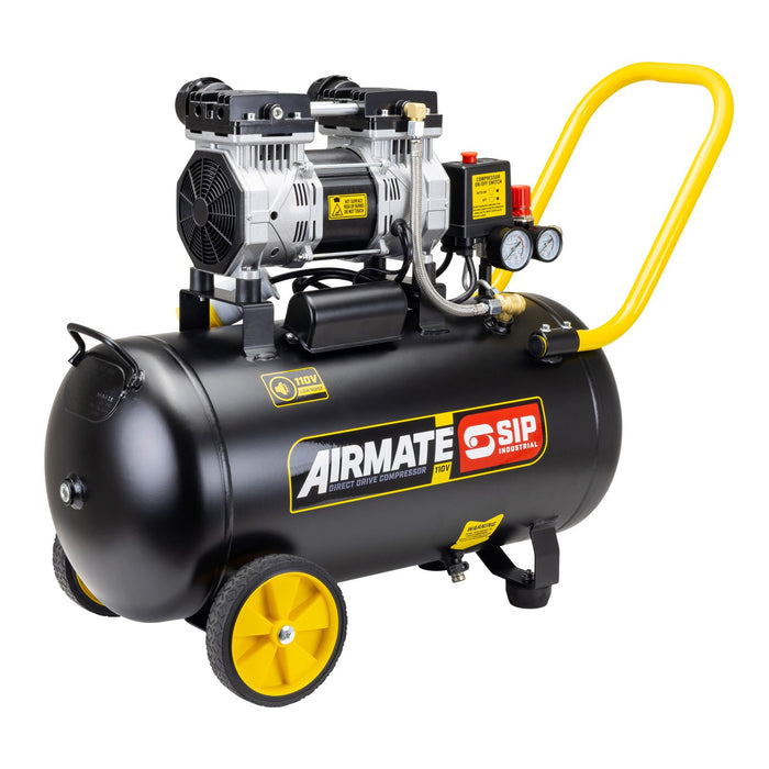 SIP 05872 110V 50L Low Noise Direct Drive Air Compressor