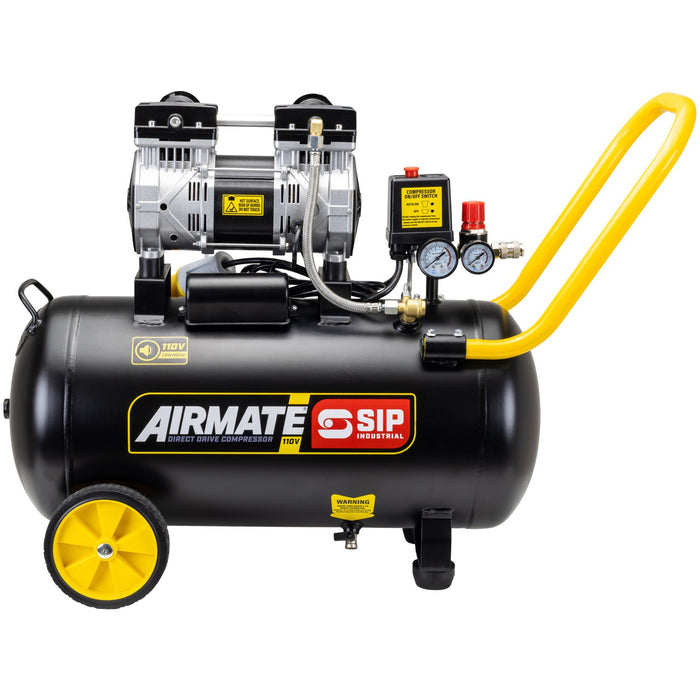 SIP 05872 110V 50L Low Noise Direct Drive Air Compressor