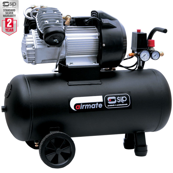 SIP 50Ltr 3HP TN3/50 Direct Drive Air Compressor (14 CFM)