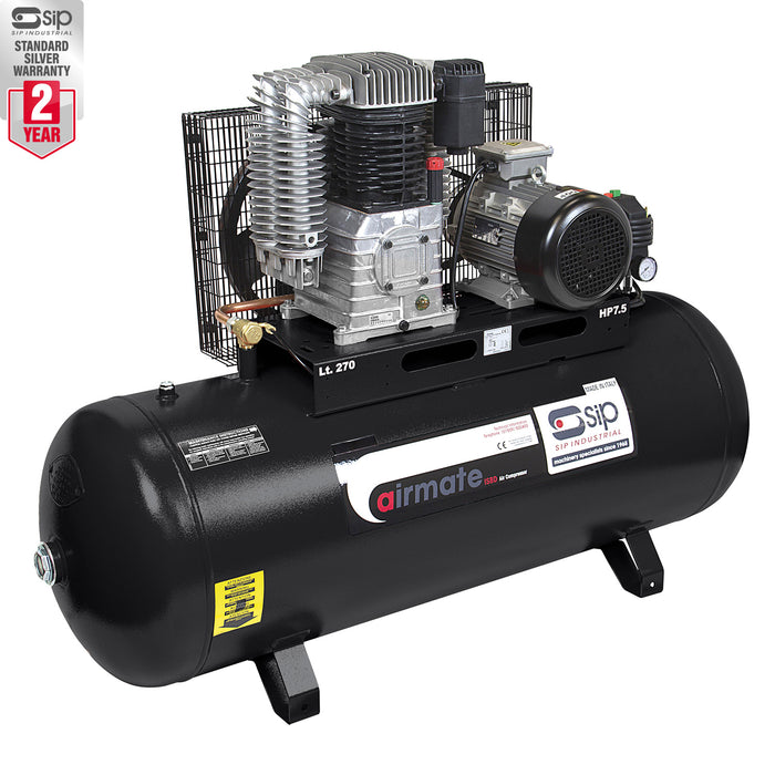 SIP 270 Litre ISBD5.5/270 Industrial Air Compressor(23.5CFM)