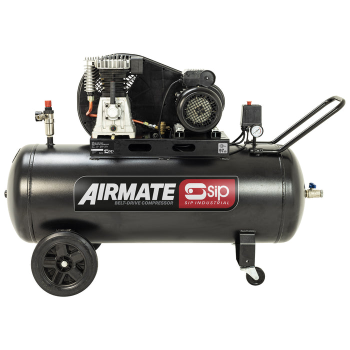 Airmate SIP Industrial air compressor on a white background