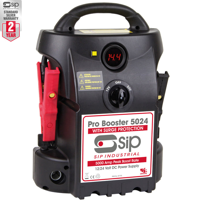 SIP 12/24v Pro Booster 5024 Professional Battery Booster