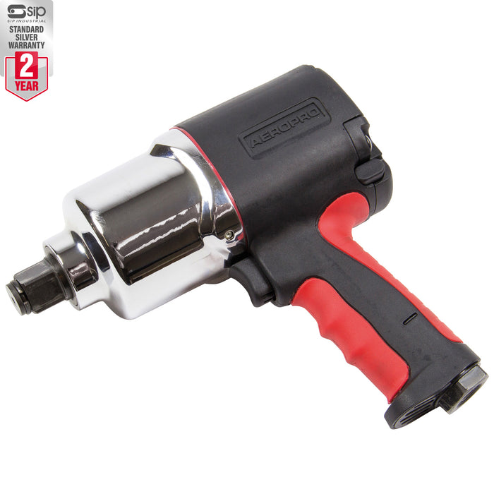 SIP 3/4'' Aeropro Twin Hammer Air Impact Wrench (1,356Nm)