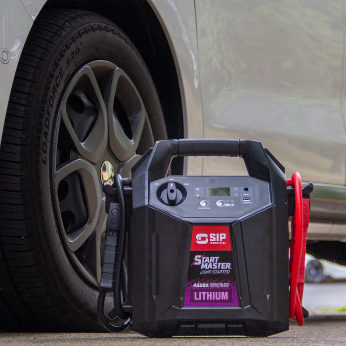 SIP STARTMASTER 4000A 12/24V Lithium Jump Starter