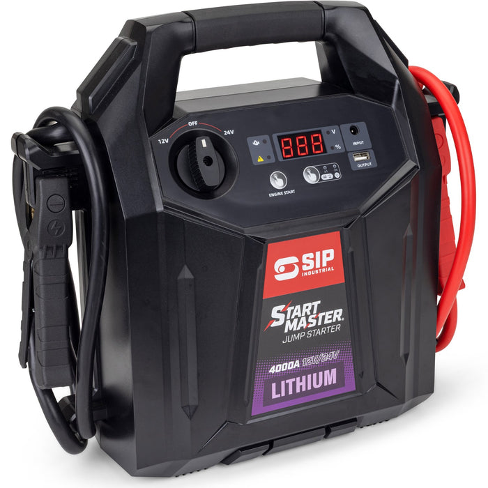 SIP STARTMASTER 4000A 12/24V Lithium Jump Starter