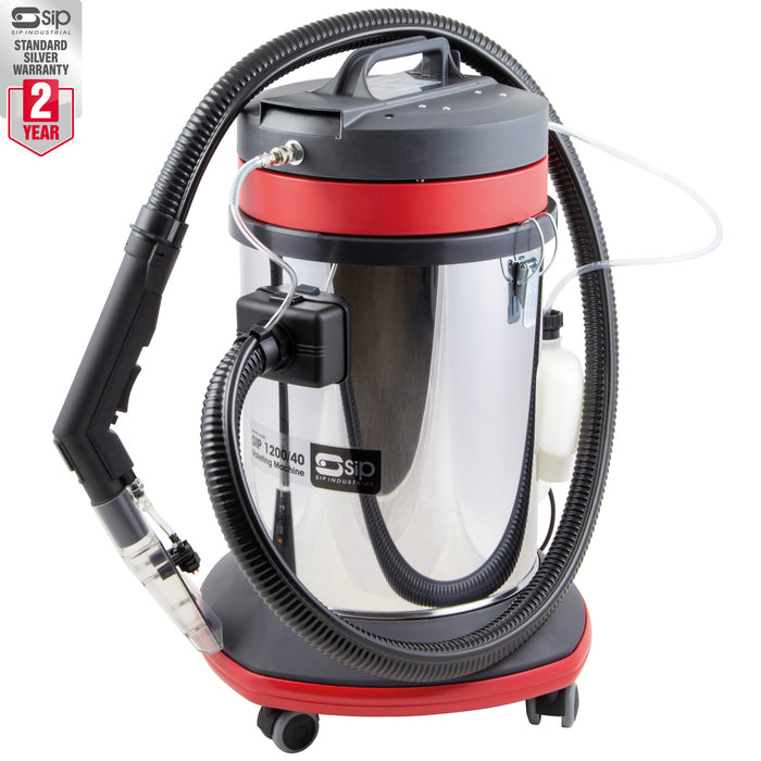 SIP 40 Litre Professional Wet & Dry Valeting Machine (1200w)