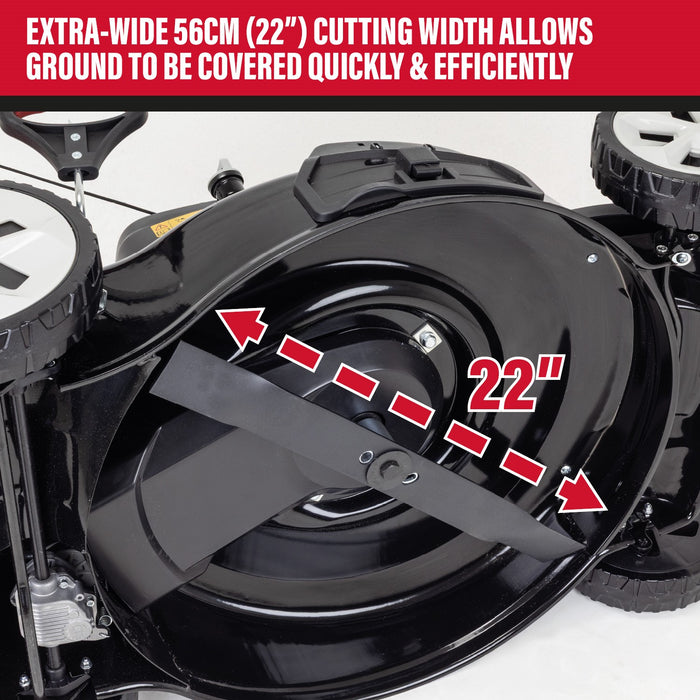 SIP Honda Powered 56cm Self Propelled Petrol Lawnmower (22'')
