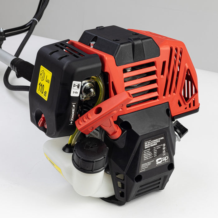 SIP 08230 31cc 4-Stroke Petrol Brush Cutter w/Trimmer