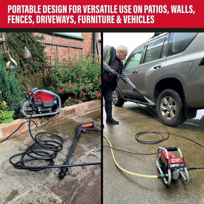 SIP 08920 Tempest PW420/150 Wall Mounted Electric Pressure Washer (2175psi)