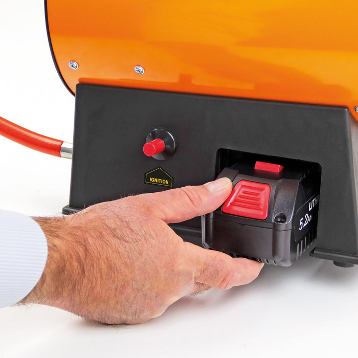 SIP 09279 FIREBALL 1050 Cordless Propane Heater