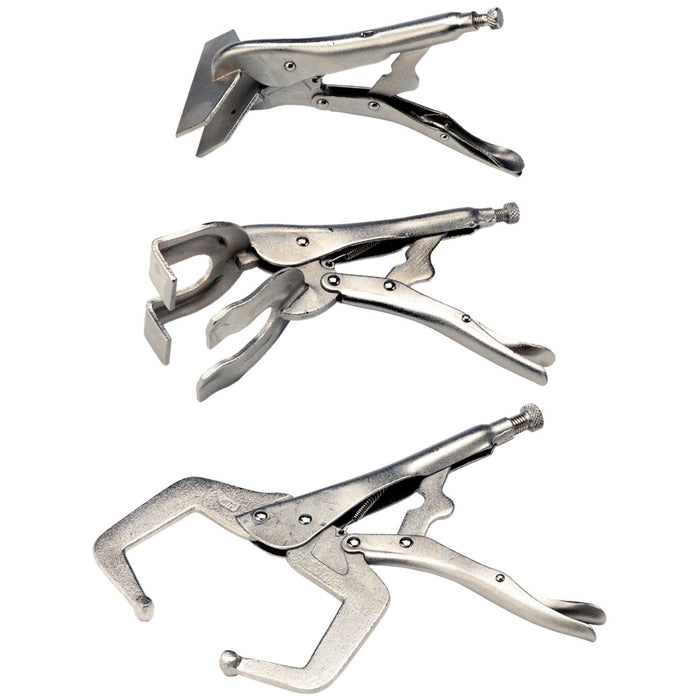 SIP 3pc Welding Clamps (8, 9 & 11'')