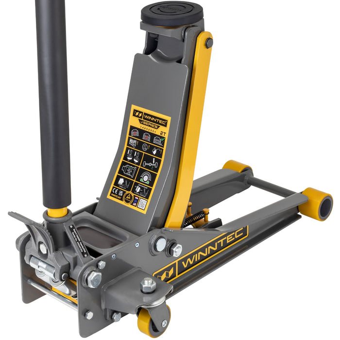 Winntec® 09712 +SERIES 2 Ton Low-Profile Trolley Jack (510mm)