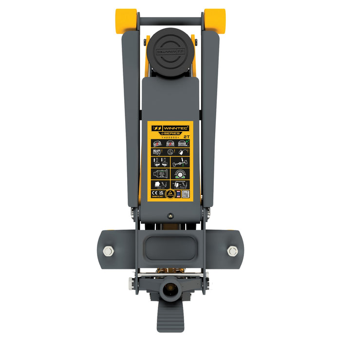 Winntec® 09712 +SERIES 2 Ton Low-Profile Trolley Jack (510mm)