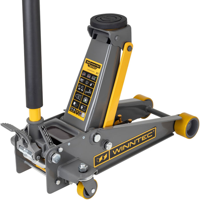 Winntec® 09713 +SERIES 3 Ton Trolley Jack (450mm)