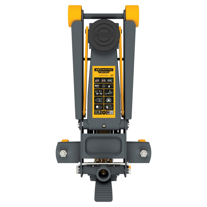 Winntec® 09713 +SERIES 3 Ton Trolley Jack (450mm)