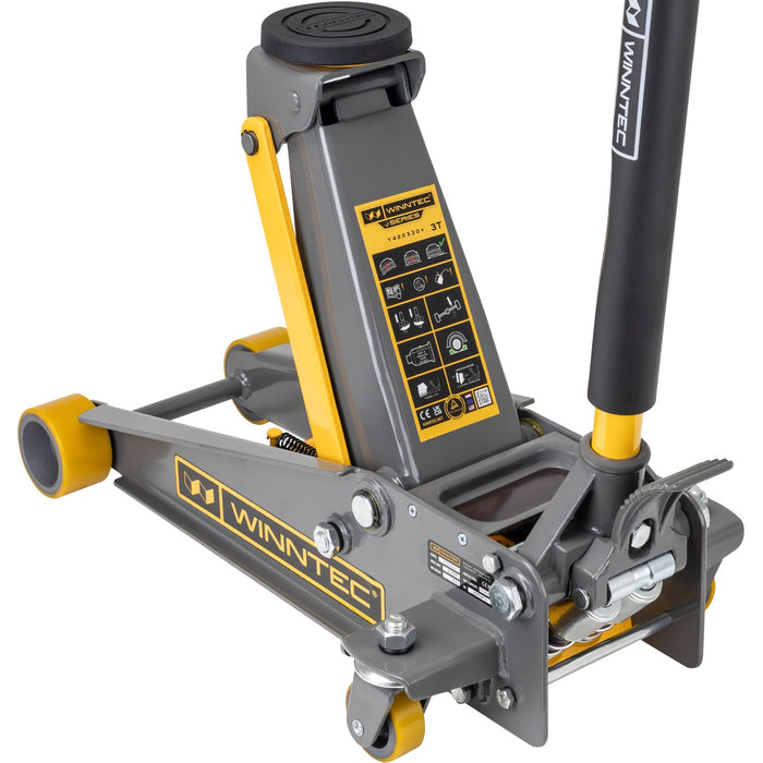 Winntec® 09713 +SERIES 3 Ton Trolley Jack (450mm)