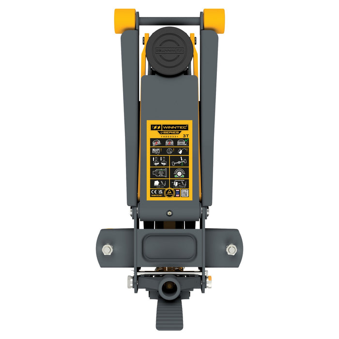 Winntec® 09714 +SERIES 3 Ton Low Profile Trolley Jack (503mm)