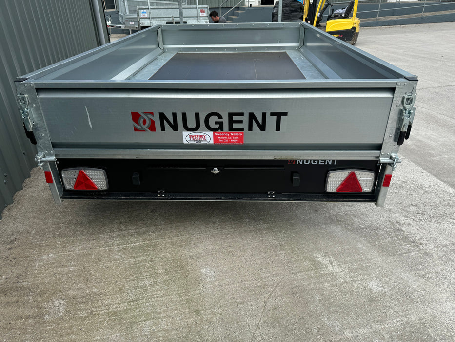 Nugent Flatbed 10' x 6' Twin Axle c/w Dropsides (2700kg)