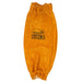 Orange leather sleeves with 'SWP Gold' logo on a white background