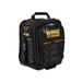 A black DeWalt ToughSystem 2.0 tool bag with yellow and white logo branding on the front pocket, shown on a plain white background.