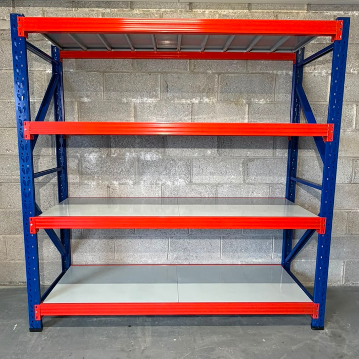Longspan Shelving Starter 2M x 2M x 600mm (4 Layers)