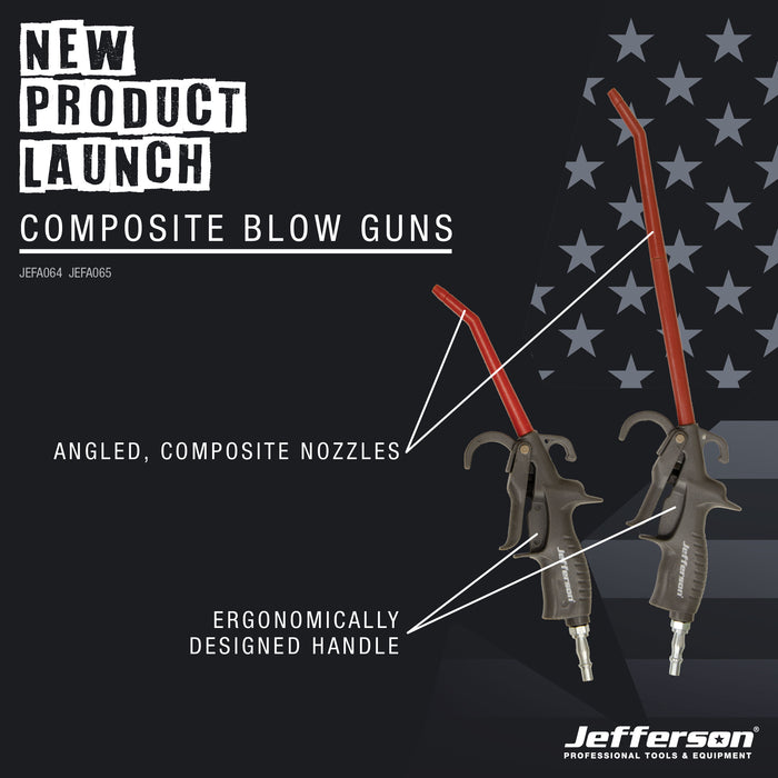 Jefferson Short Composite Plastic Nozzle Blow Gun