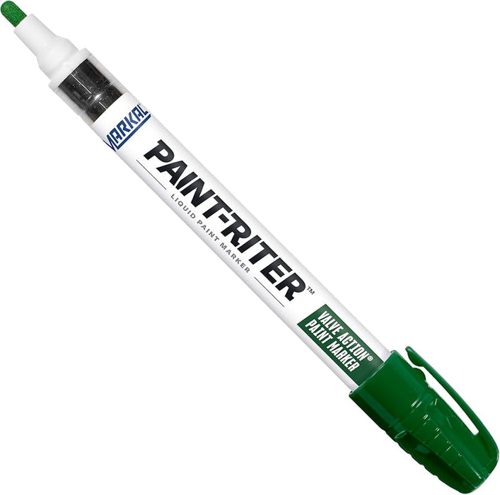 Markal Valve Action Marker - Green