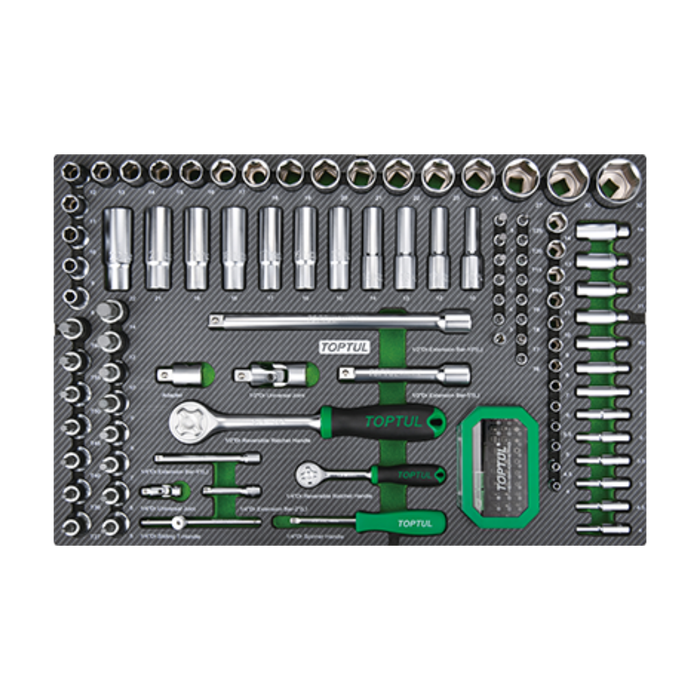 Toptul 213pc Professional 7 Drawer Mechanics Tool Trolley