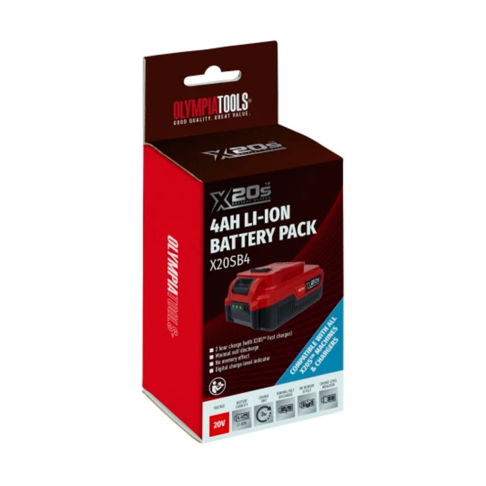 Olympia X20S™ Battery 20V 4.0Ah Li-ion