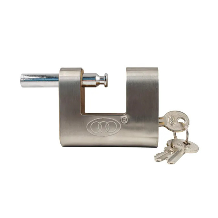 Faithfull 80mm Brass Shutter Lock (3 Keys)