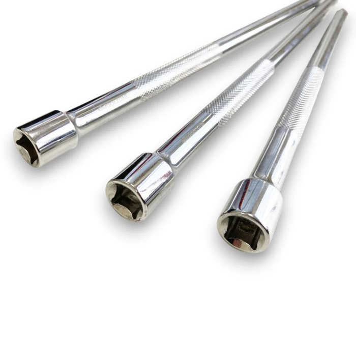 Toolzone 3pc 1/2" Long Ext Bars 15/18/24"