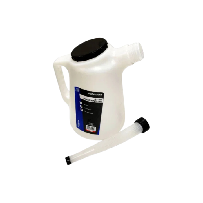 Toolzone 5 Litre Measuring Jug c/w Lid & Spout