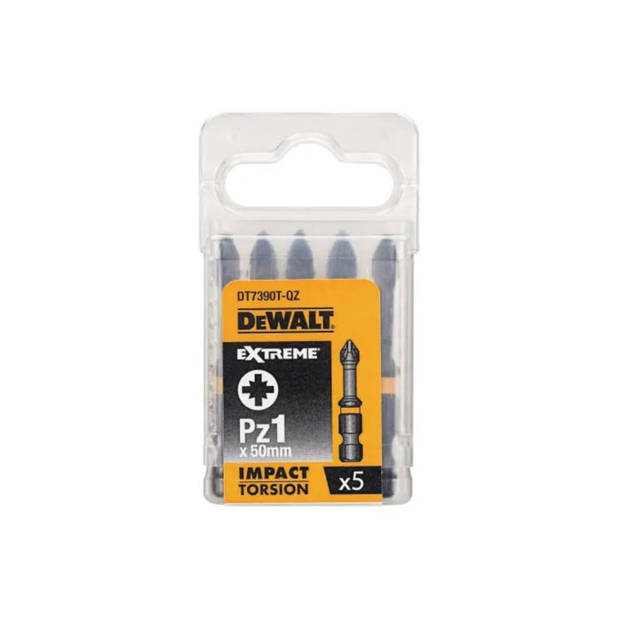 DeWalt PZ1 50mm Impact Torsion Bits (5 Pack)