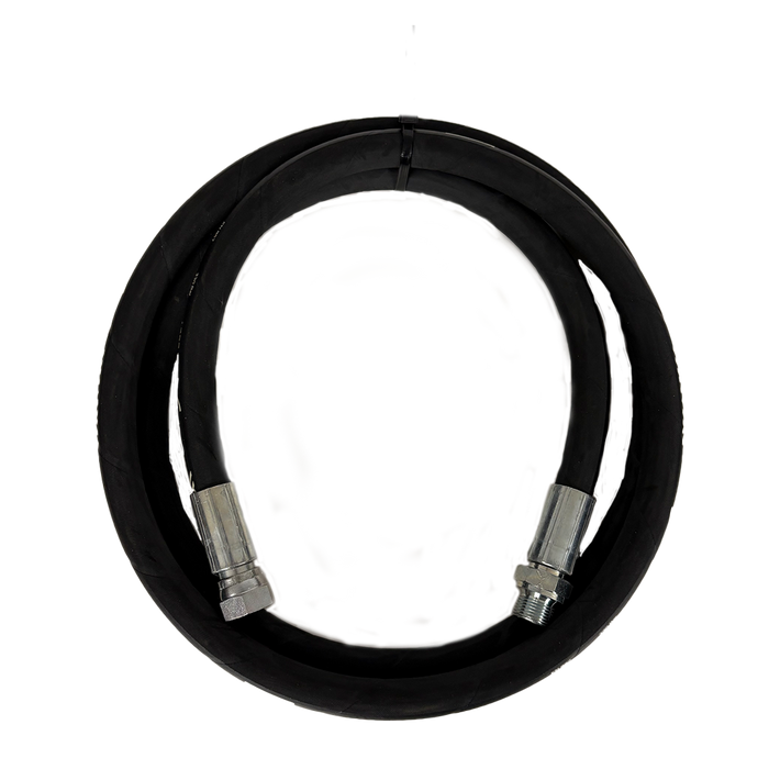 2M High Quality Pressure Washer Hose Joiner (3/8'' Male x Female)